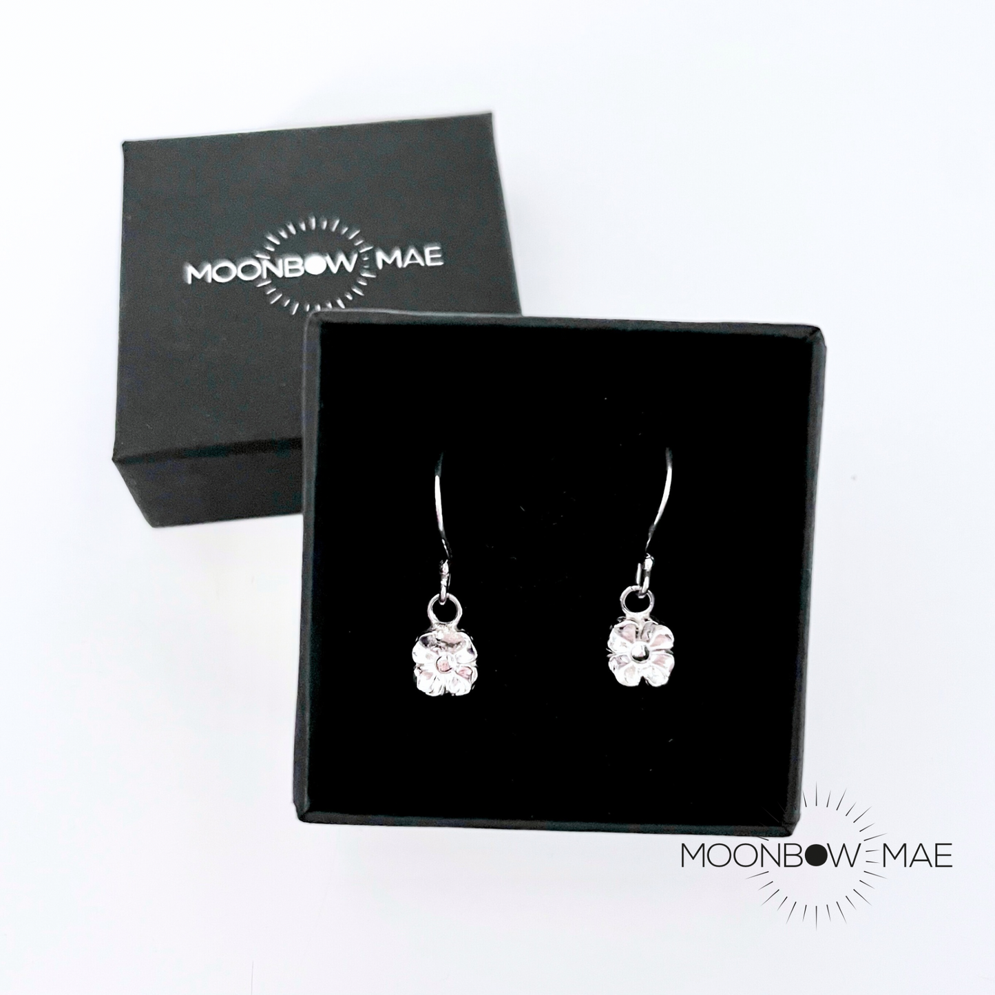 Perfectly Imperfect Floral Drop Earrings